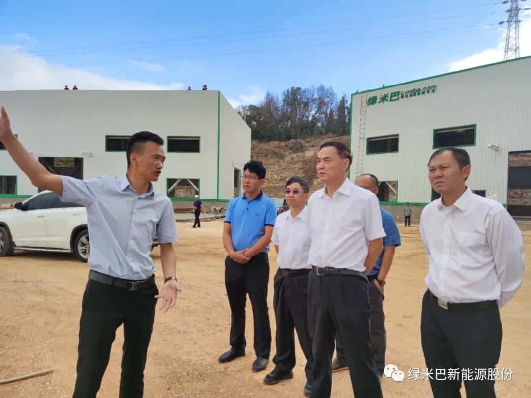 云南省委常委、曲靖市委書記李文榮帶隊對綠米巴做專題調(diào)研